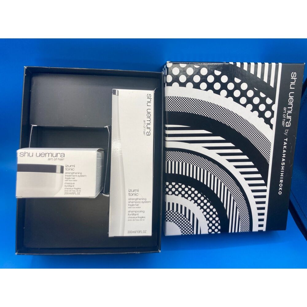 Shu Umura Art of Hair Strengthening Takahashihiroko izumi shampoo & tonic set